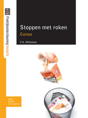 cover image of Stoppen met roken